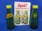 Squirt Salt & Pepper Shakers in Original Box – Green Glass – 4 1/2” tall – 1974