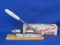 Reed's Rocket Nut Cracker in Original Box – Wood Base is 9” long