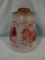 Vintage Bartlett Collins Glass Hansel & Gretel Cookie Jar - Signed Pokee'