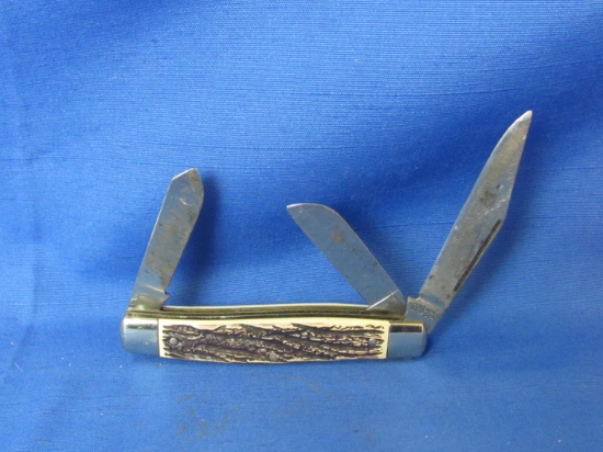 Colonial 3 Blade Trapper Pocket Knife