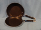 Pair of Circulon Momentum Non-Stick Frying Pans - 8 1/2