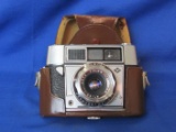 Agfa 35MM Camera With Leather Case – 1:2.8/45Lens – Germany