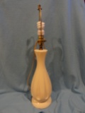 Vintage Table Lamp - Ceramic Base - Nice vintage look - Base is ~15 1/2