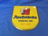 Apostel Brau Beer Sign