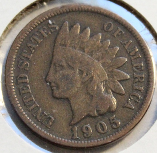 1905 Indian Head Cent