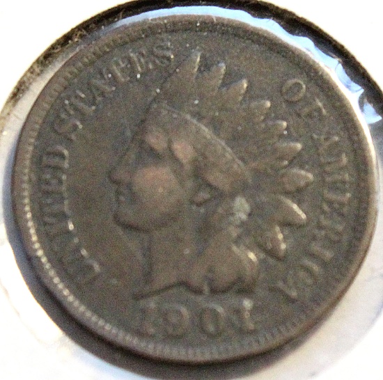 1901 Indian Head Cent