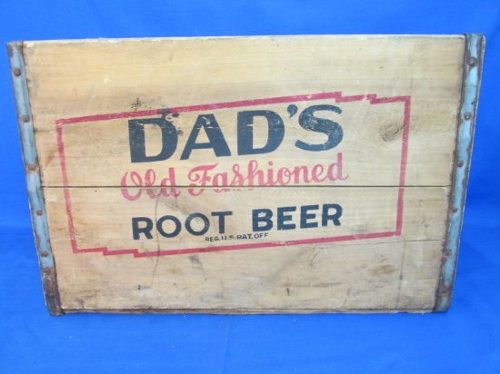 Vintage Wooden Dad's Rootbeer Crate  for 6 Half Gallon Bottles – Minneapolis, St. Paul