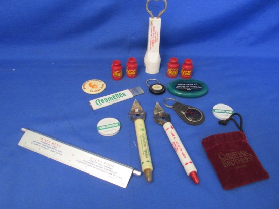 Assorted Vintage Items with Advertising – Junk Drawer – Please see photos