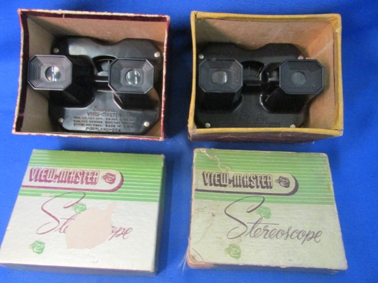 2 Vintage View Masters in the Original Boxes
