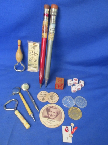 Assorted Vintage Items – Junk Drawer – Please see photos