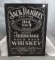 Jack Daniel's Old No. 7 Tennessee Sour Mash Whiskey Metal Sign 1998