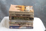 8 Vintage Western Louis L'Amour Paperback Books The Rustlers of West Fork,