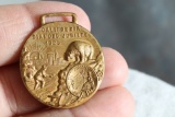 1925 CALIFORNIA Diamond Jubiliee Watch Fob Gold Mining 3D