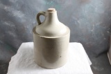 Antique 1/2 Gallon Red Wing Bottom Marked Stoneware Jug Incised RWSC