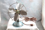 Vintage LITTLE GIANT  4 Blade Cage Fan in Good Working Condition