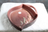 Roseville Pottery FOXGLOVE Pattern Planter Tray 419-6 Matches Lot #247