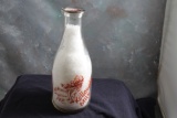 Vintage Kellough Ros. Dairy Milk Bottle Port William & Port Arthur Square Dancers