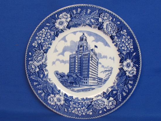 Vintage Collector Plate “The Mayo Clinic Rochester, Minn.” Made in Staffordshire England