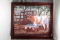 Framed Oil Painting on Board of Longhorn Steer by J Lerado 28