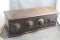 Antique Accuratune Bread Box Tube Radio All American Components