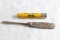 Old Advertising Screwdriver Republic Rubber Co. & Pocket Toothpick Holder Adv.