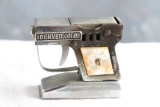 Made in Occupied Japan Figural Pistol Gun Lighter Mother of Pearl Handle