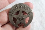 Vintage United States Marshall Lt. Badge