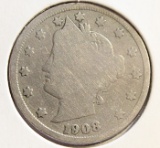 1908 Liberty Nickel