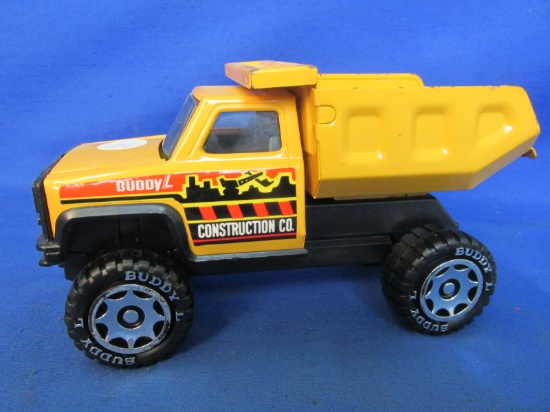 Buddy L Construction Co. Dump Truck – Steel & Plastic - 4” T &  7” L