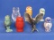 7 Owl Figurines from the Franklin Mint: Ceramic, Glass, Pewter & more – Tallest is 3 1/4”