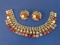 Fabulous Hobé Bracelet & Clip-on Earrings – Rhinestones, Faux Pearls, Glass Beads