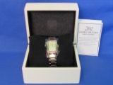 James Michael Wristwatch – New in Case/Box w Papers – 2-Toned