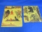1930's 2  Post Toasties Cereal Boxes Animal Cut-outs & Indians cut-outs – both uncut
