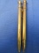 2 Brass Blaisdell Pencil Co. Mechanical Pencils Patent July 20, 1915