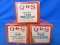 3 Vintage QRS Word Roll Piano Rolls – Very Good Condition – playable & in one piece