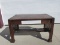 Arts & Crafts Period Mission style Barrister's Table – Deliciously un-touched Dark Oak