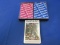 Chicago Tribune Playing Cards Set in original Box 2 sealed Decks & Sealed “Chicago