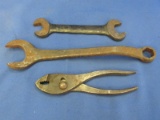 2 Vintage Wrenches &  Grips