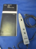 Vintage IBM Integrated Logic Probe & the operator's Guide