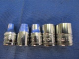 NOS 5 Snap-On Socket Set – for use in servicing the IMB Selectric Typewriter