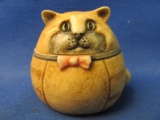 MPS Harmony Kingdom: Pot Bellys: Small Calendar Cat Box Figurine: