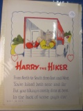 Vinegar Valentine “Harry The Hiker” - Appx 8” x 11”
