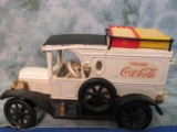Cast Iron Coca Cola Truck – Has 5 miniature cases of Coke