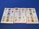 Vintage National League Baseball  Playing cards -1970's -2 Sealed  1 open