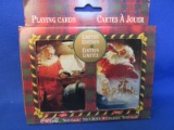 Coca-Cola Santa - Nostalgia Tin Ltd. Edition 2 set Playing Cards – NIB © 1997