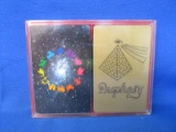 Really Cool Set of Tarrot/ Prophecy cards – 2 Decks in plastic box – opened