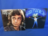 2 Vintage Barry Manilow Albums: I (1973) and Double Record”Live” 1977
