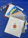 11Vintage 45 RPM Records – Please see photos for titles – All Used condition – w/Sleeves