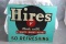 Vintage HIRES ROOT BEER Advertising Metal Sign AAA Sign Co. Coitsville Ohio