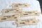 Vintage 5 Advertising Cable Clips SYLVANIA Portage Wisconsin PH: RI 2-4698